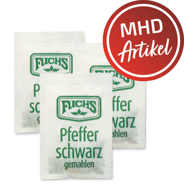 Fuchs Pfeffer, schwarz - MHD: 31.08.2026 !! (2000 x 0,3 g)