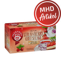 Teekanne Strawberry Cheesecake - MHD: 31.07.2024 !! (18 Beutel à 2,25 g)