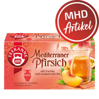 Teekanne Mediterraner Pfirsich - MHD: 31.08.2026 !! (20 Beutel à 2,5 g)