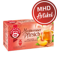 Teekanne Mediterraner Pfirsich - MHD: 31.08.2026 !! (20 Beutel à 2,5 g)